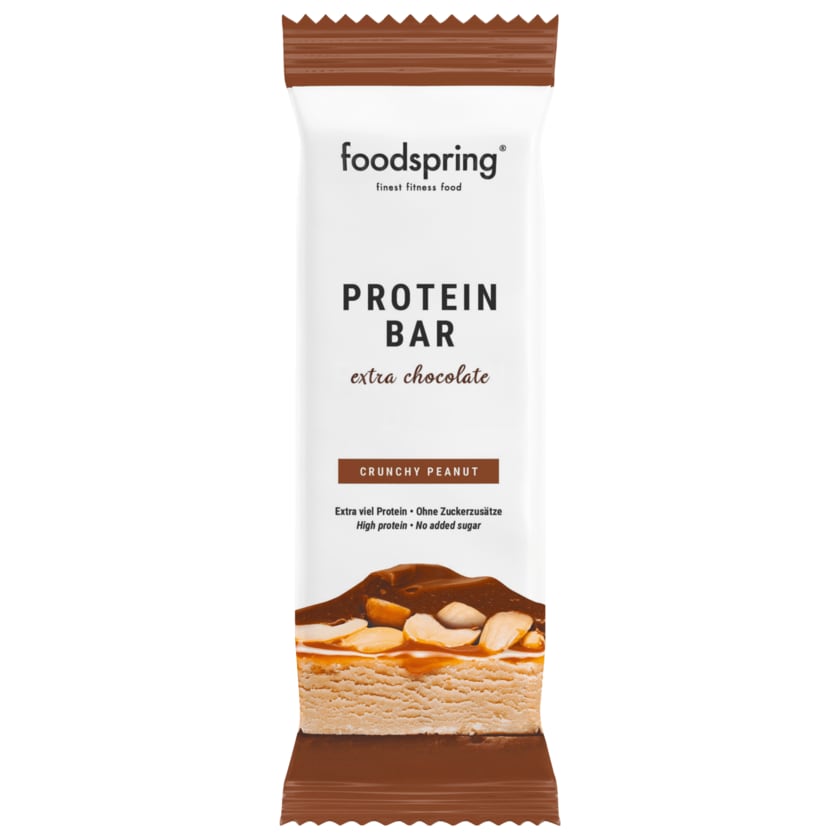 Foodspring Protein Bar Crunchy Peanut 65g